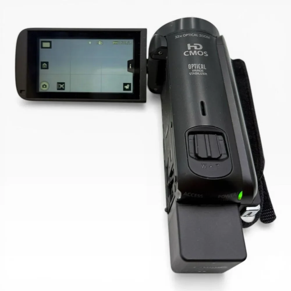 Canon VIXIA HF R800 HD Camcorder Video Camera Black Bundle